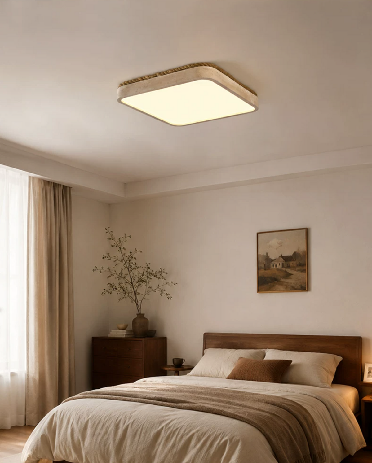 Ivermont travertin inbouwlamp