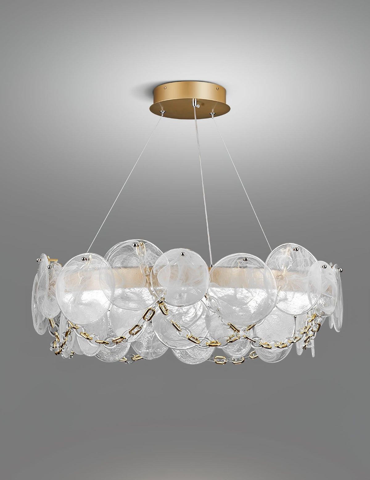 Celinaria luxe glas kroonluchter