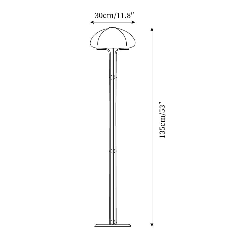 Squash vloerlamp