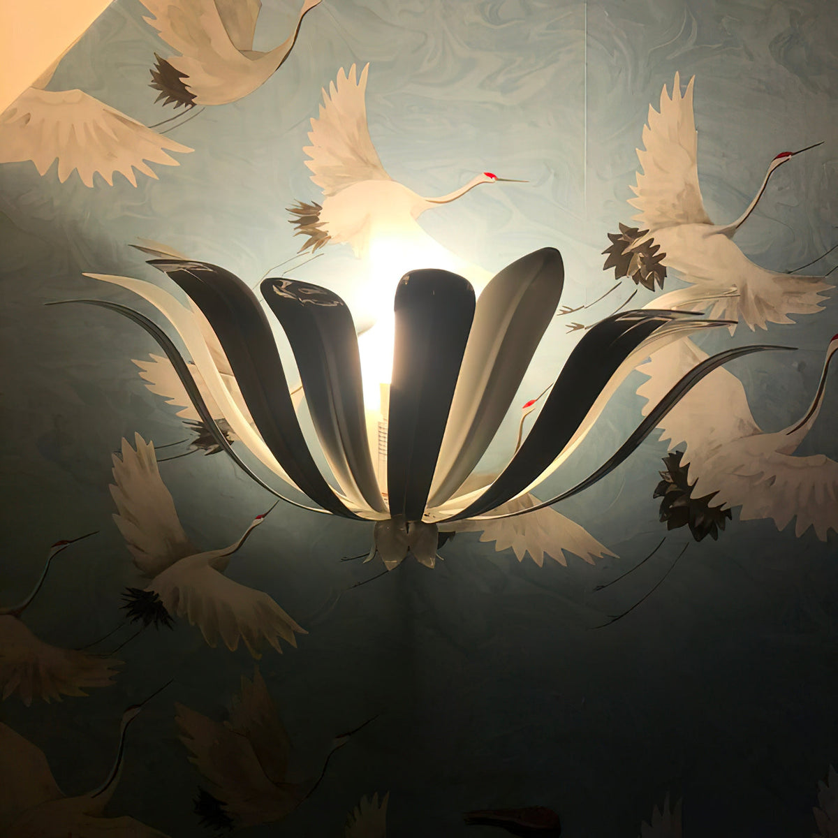 Solivette messing wandlamp