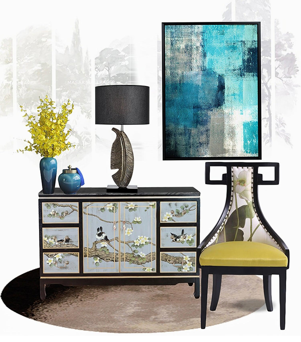 Riviiella modern Tafellamp