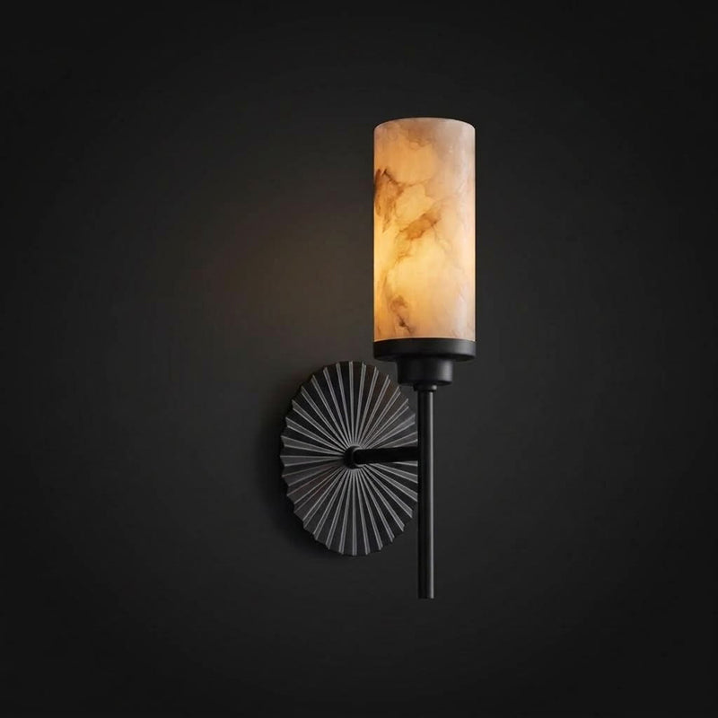 Alderhaven Albasten wandlamp