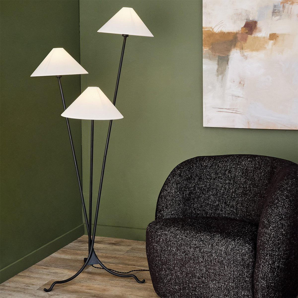 Cypress vloerlamp