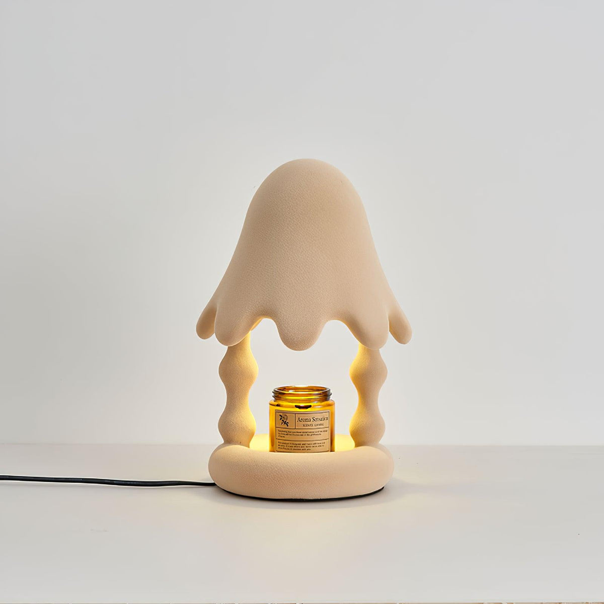 Alcariol abstracte hanglamp met flocking-hars