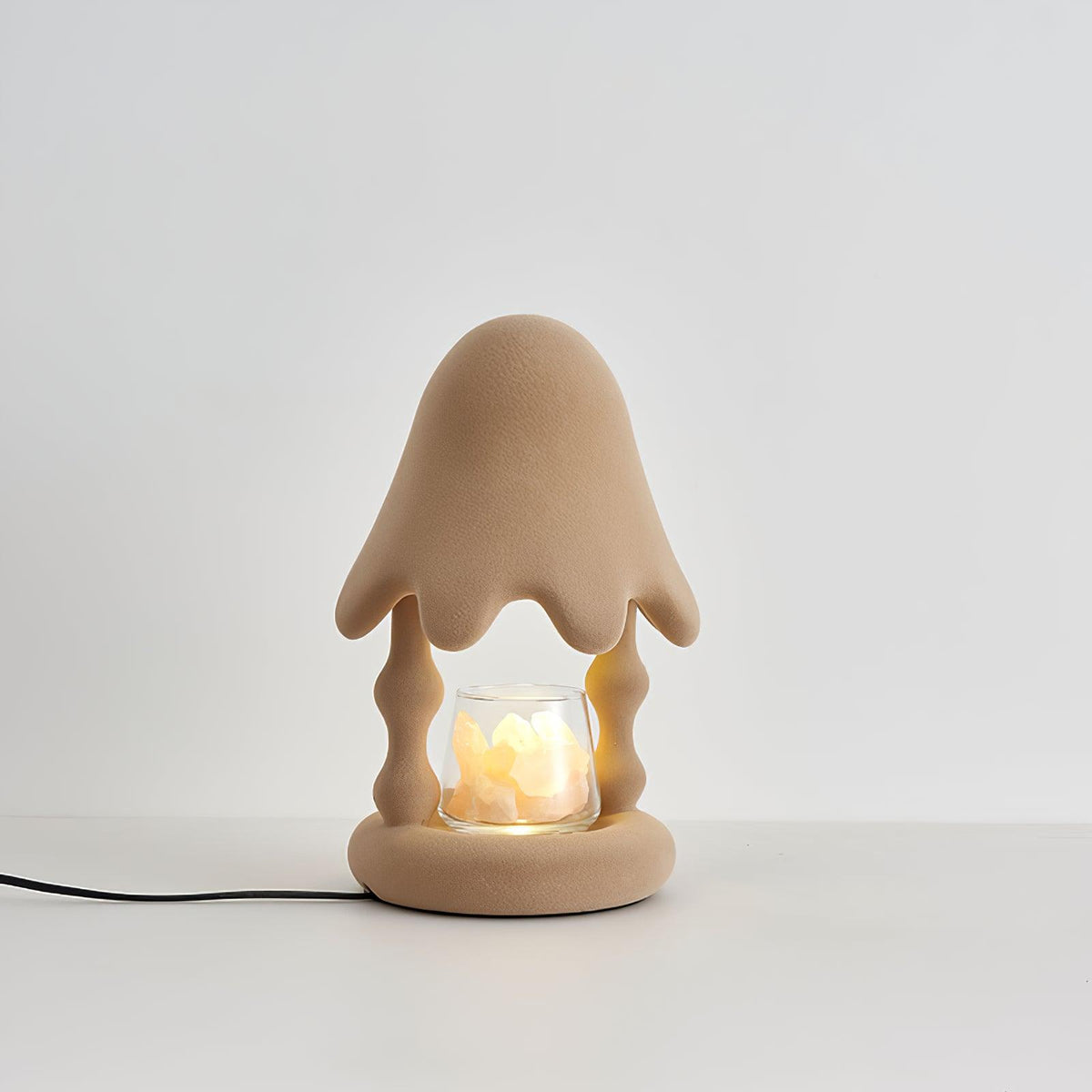Alcariol abstracte hanglamp met flocking-hars