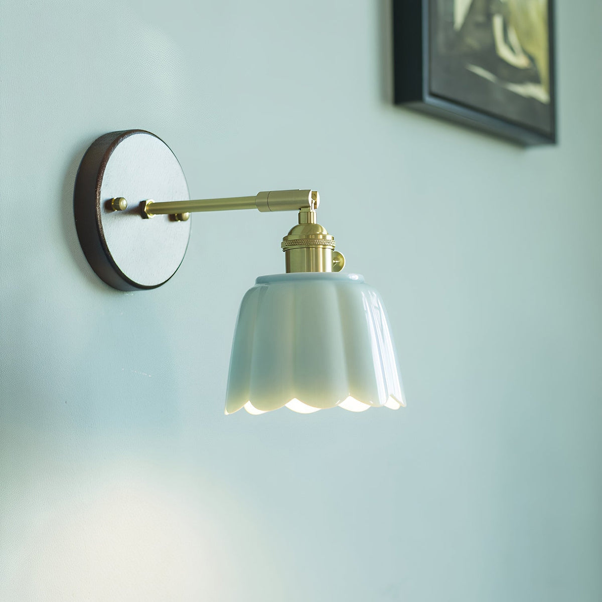 Mint wandlamp