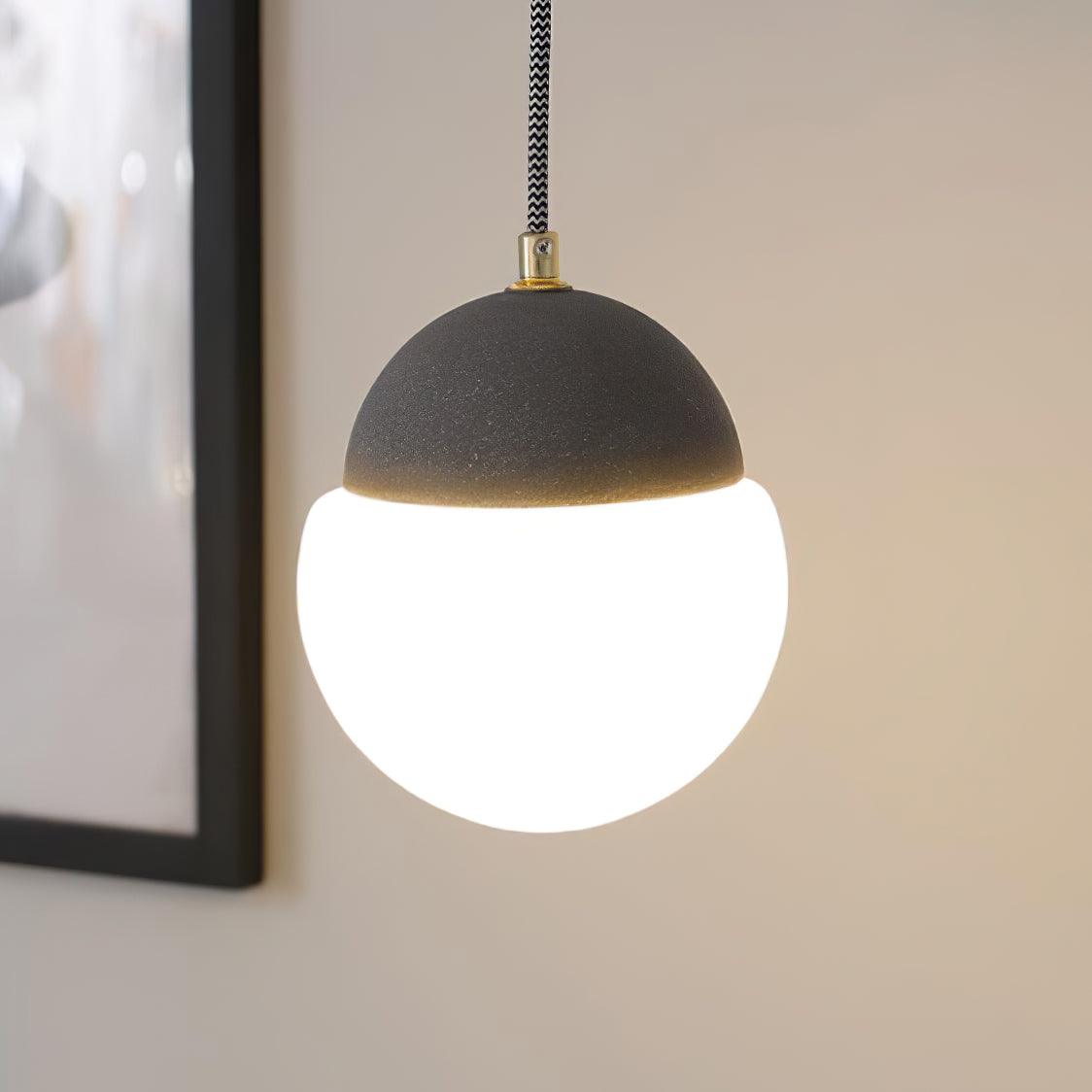 Ilraearis hanglamp met glas
