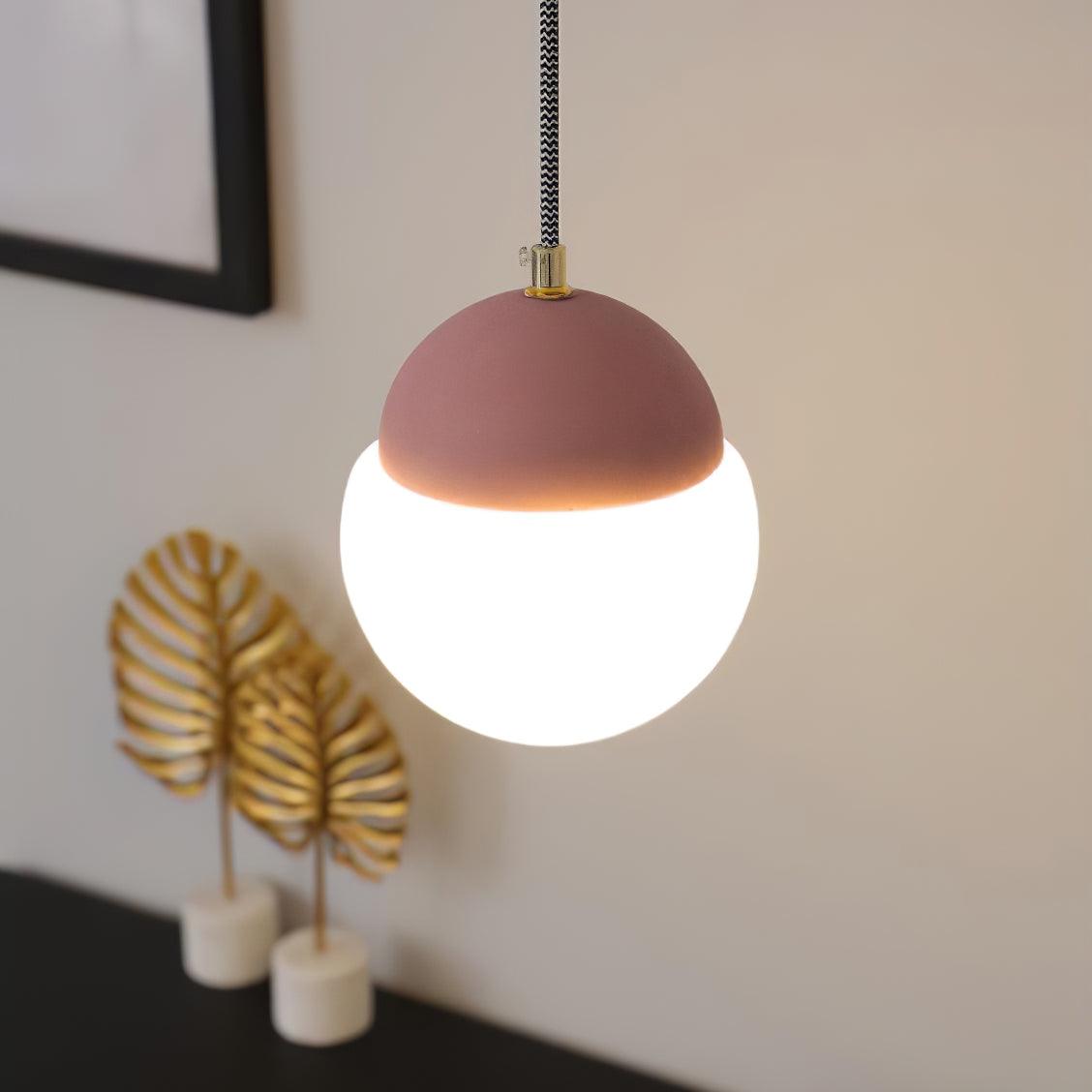 Ilraearis hanglamp met glas
