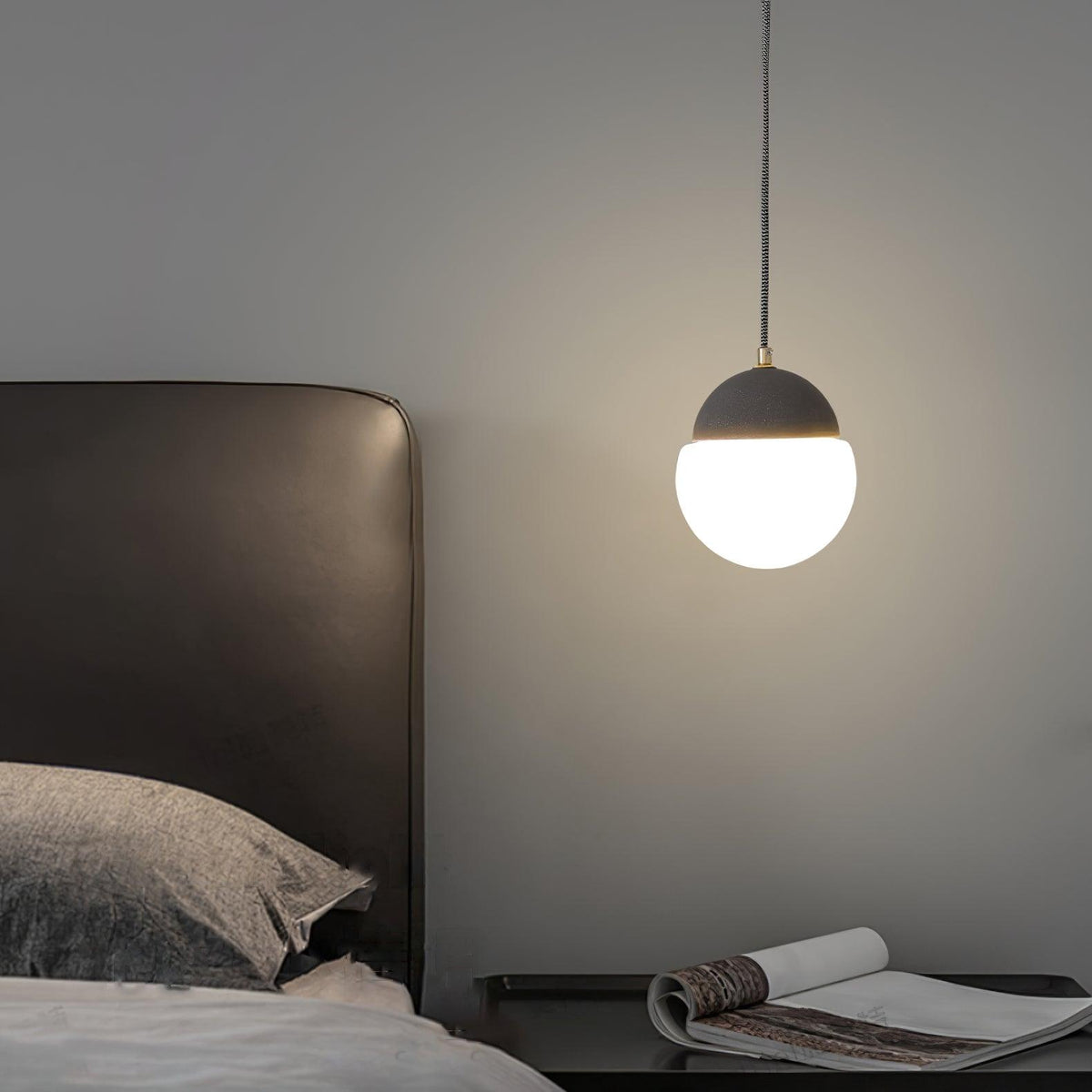Ilraearis hanglamp met glas