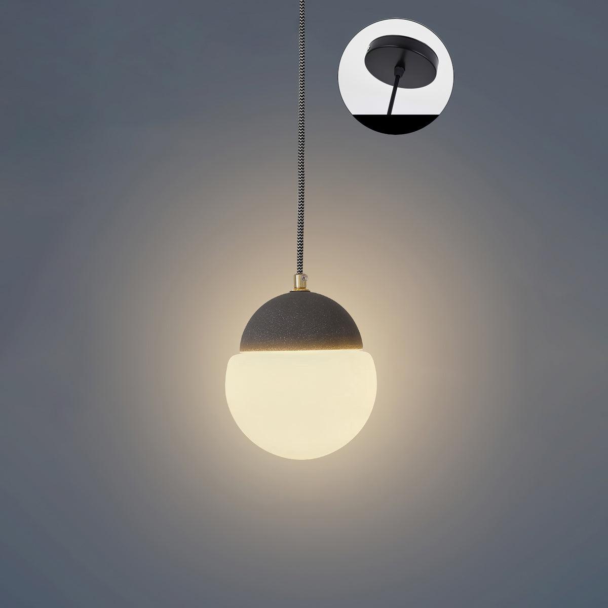 Ilraearis hanglamp met glas