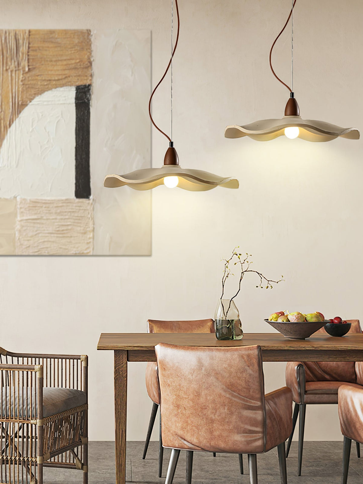 Siro Cement Wave hanglamp