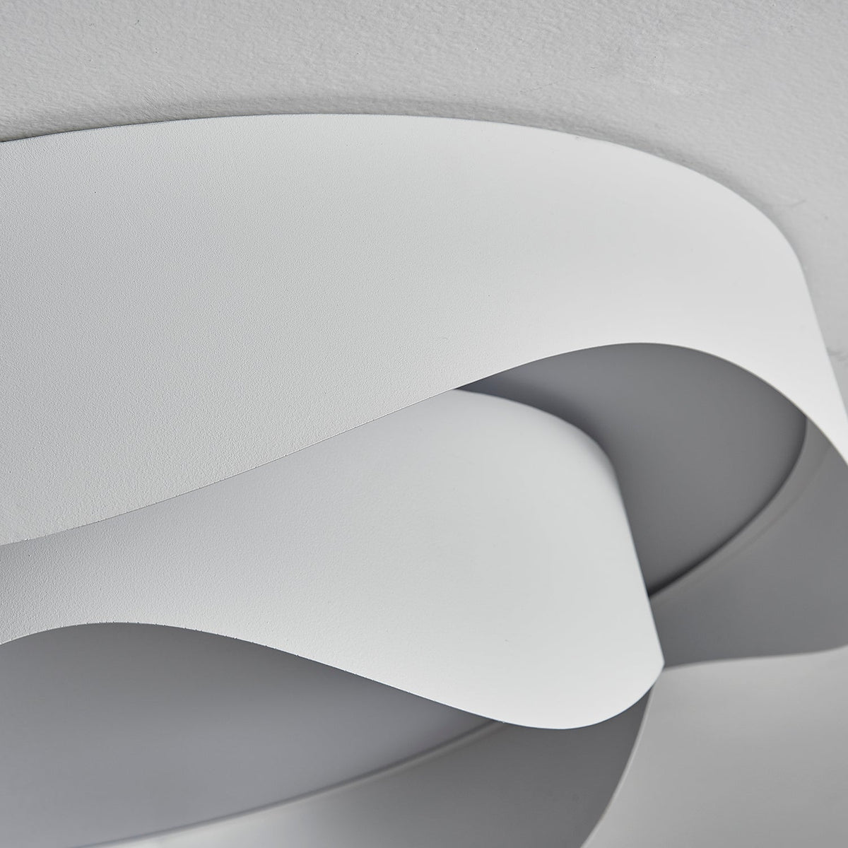 Elaisise plafondlamp Wit voor woonkamer
