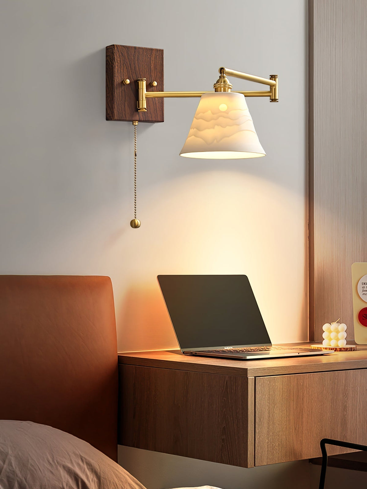 Elioaya wandlamp Unieke Geometrie Keramiek Metaal