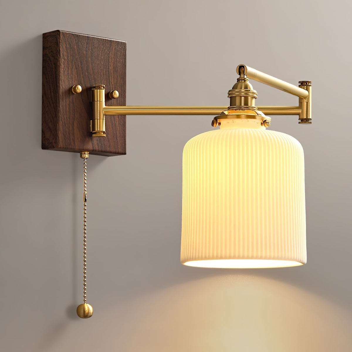 Elioaya wandlamp Unieke Geometrie Keramiek Metaal