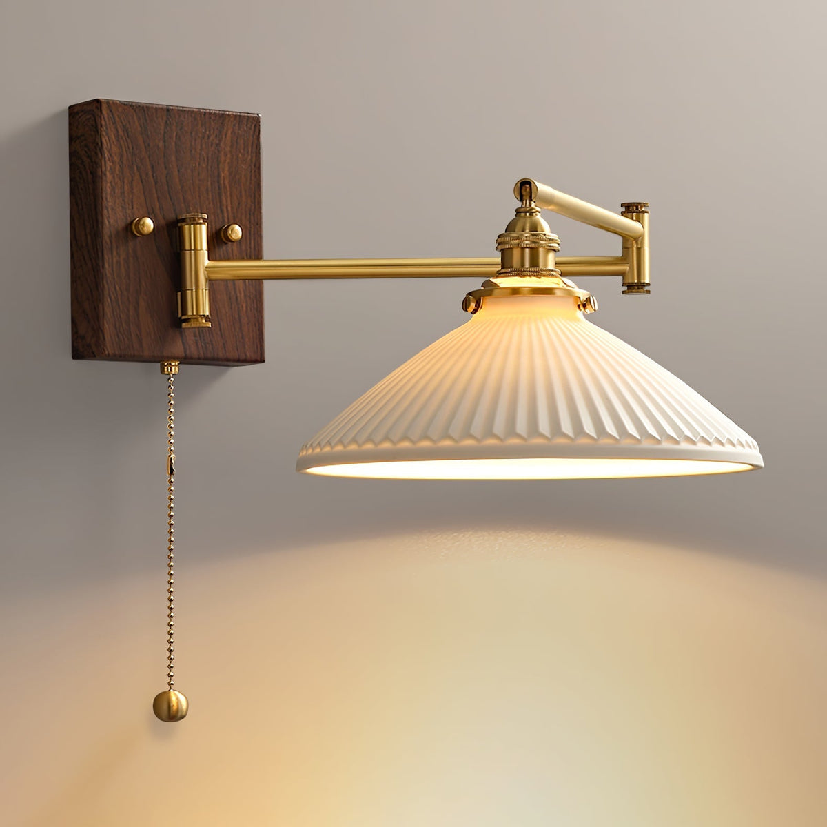 Elioaya wandlamp Unieke Geometrie Keramiek Metaal