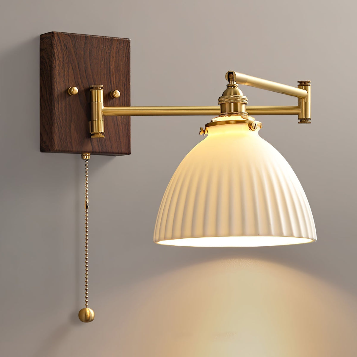 Elioaya wandlamp Unieke Geometrie Keramiek Metaal