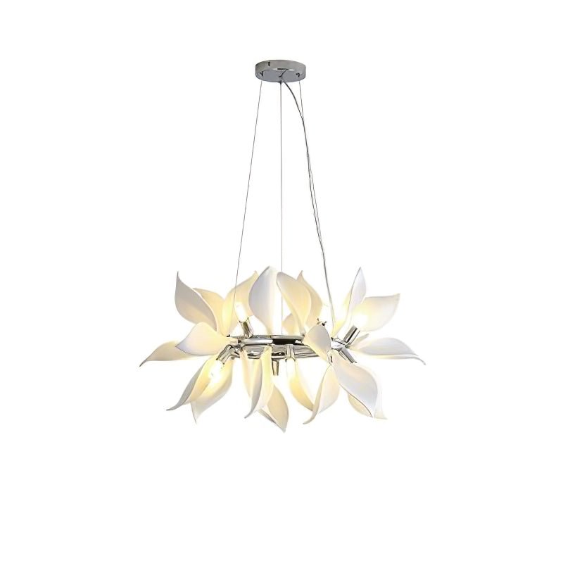 Avir hanglamp met keramische bloemblaadjes