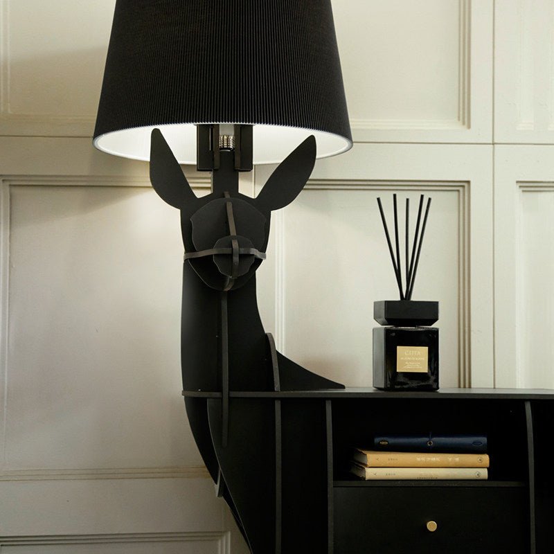 Cervus vloerlamp met diepe kap