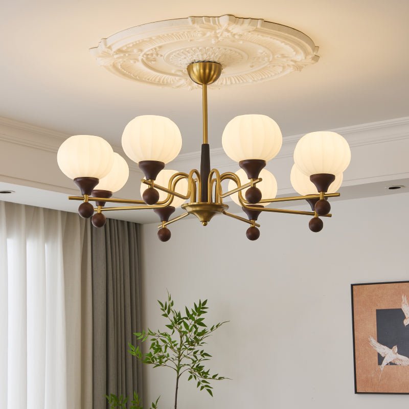 Anorionis traditionele premium houten kroonluchter