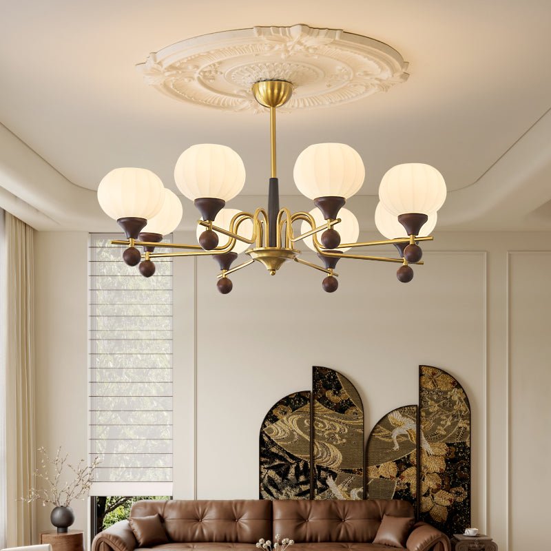 Anorionis traditionele premium houten kroonluchter