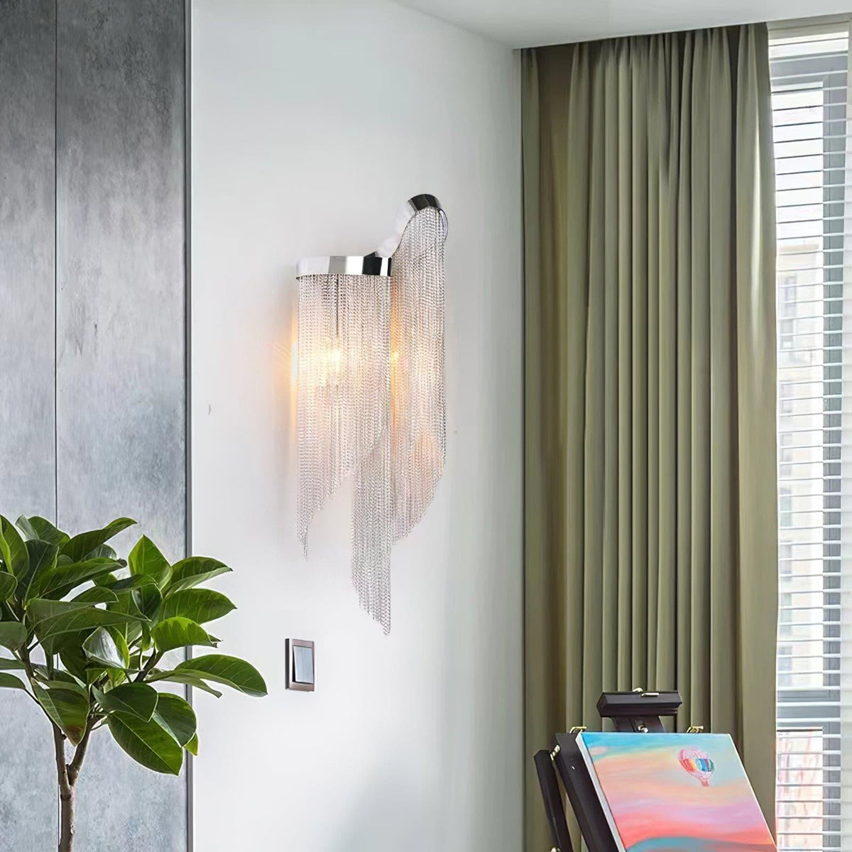 Zeveliel wandlamp