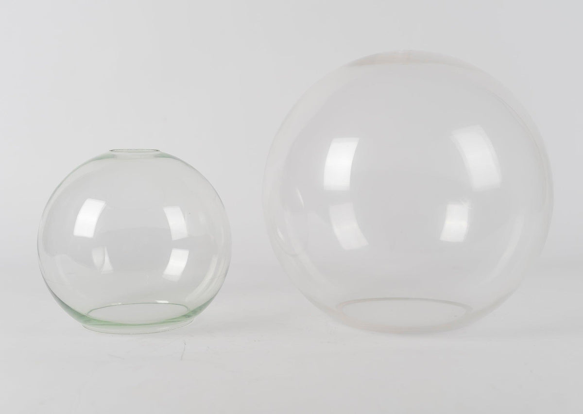 Veleine hanglamp met glazen kap voor woonkamer
