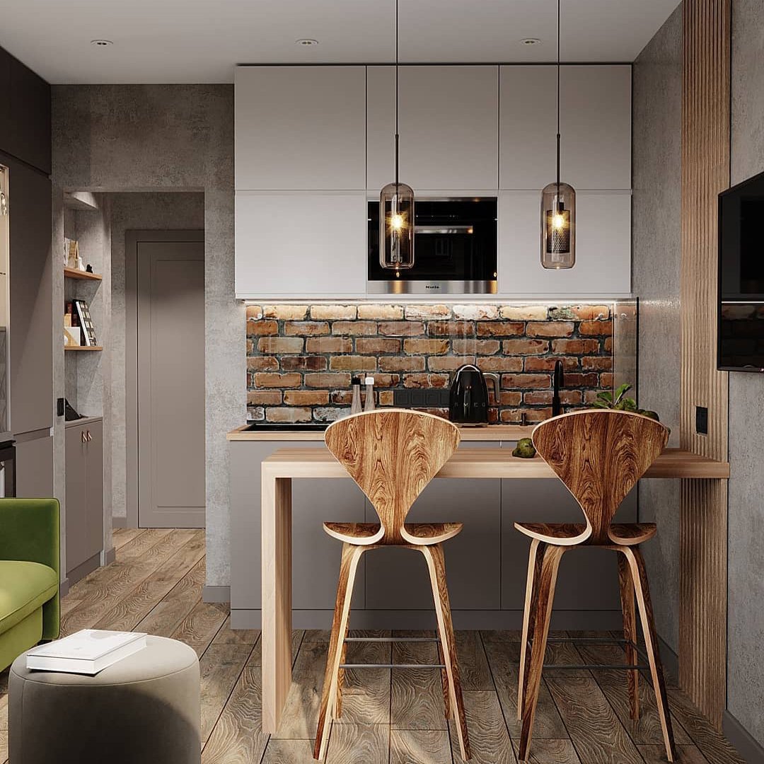 Veleine hanglamp met glazen kap voor woonkamer