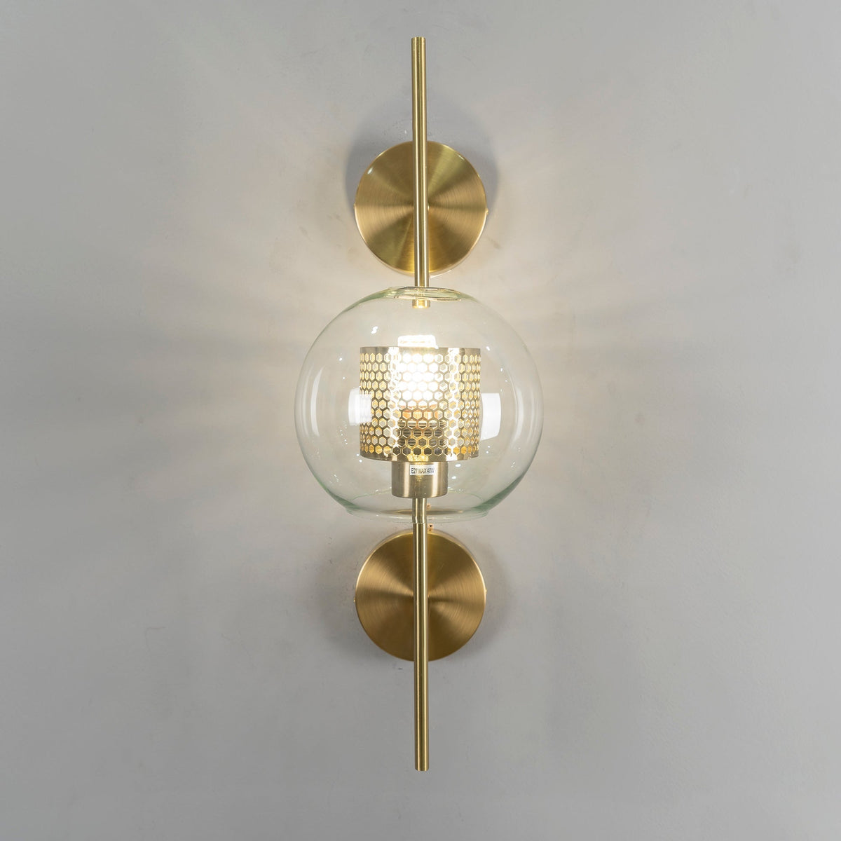 Peta Premium Noords Kunstzinnig Glas Wandlamp