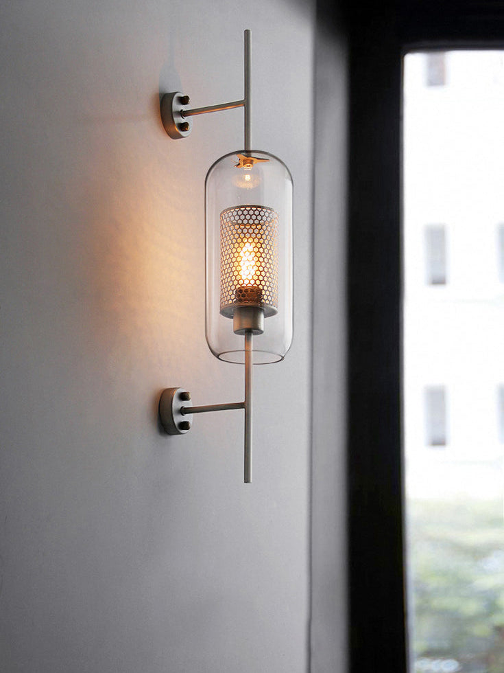 Peta Premium Noords Kunstzinnig Glas Wandlamp