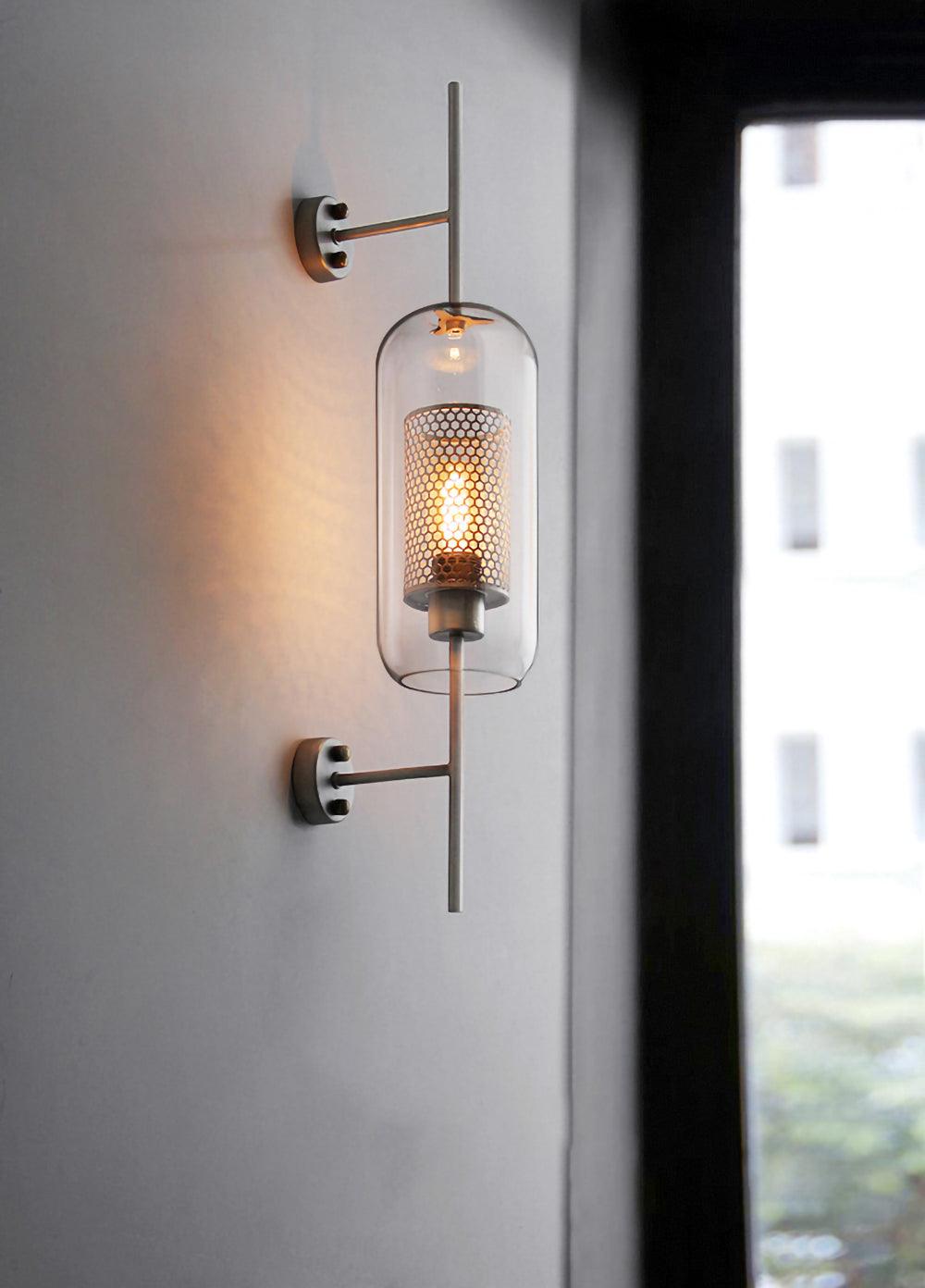 Peta Premium Noords Kunstzinnig Glas Wandlamp