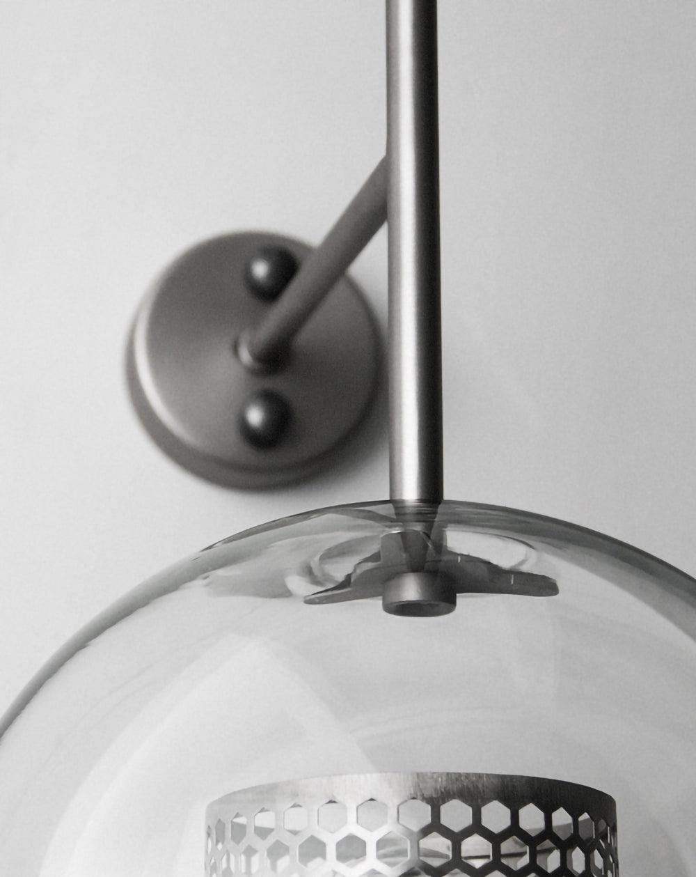 Peta Premium Noords Kunstzinnig Glas Wandlamp