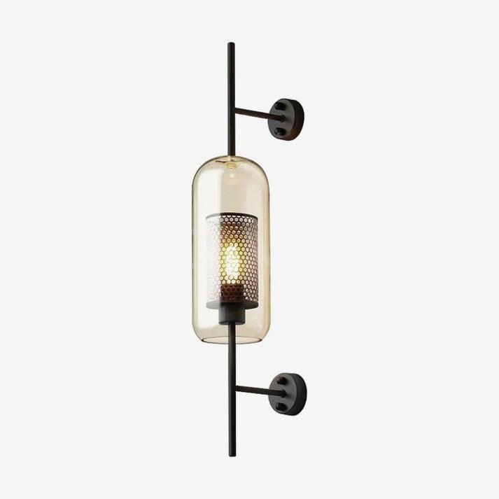 Peta Premium Noords Kunstzinnig Glas Wandlamp