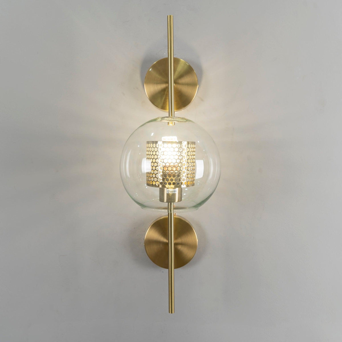 Peta Premium Noords Kunstzinnig Glas Wandlamp