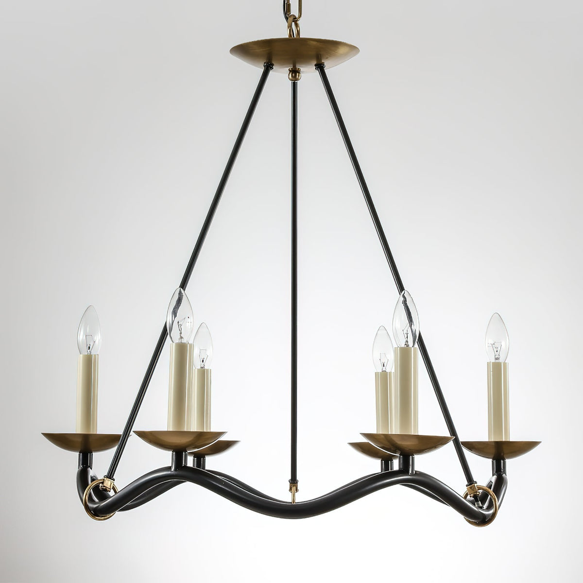 Evenor elegantie Vintage messing kroonluchter