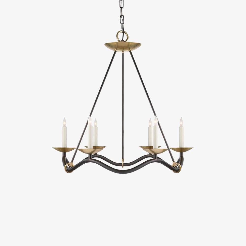 Evenor elegantie Vintage messing kroonluchter