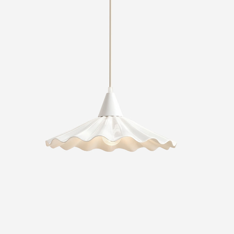 Zavo Witte Keramische hanglamp