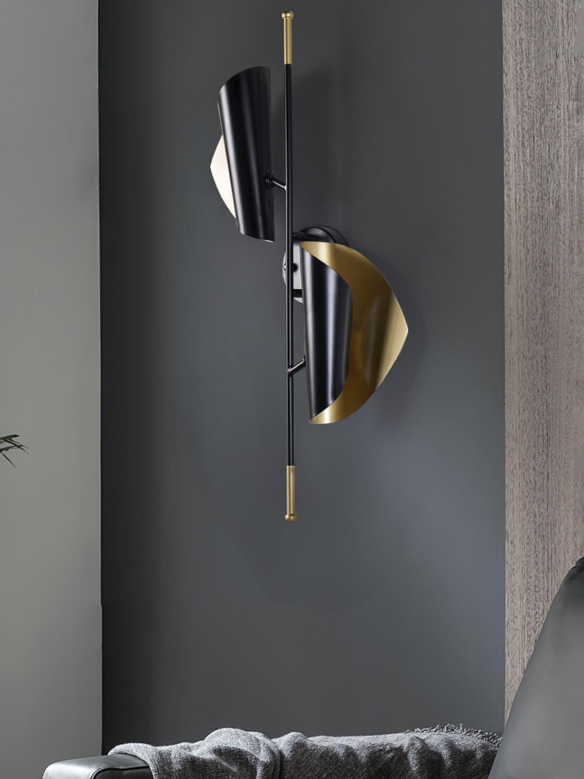 Valerian Dubbele wandlamp