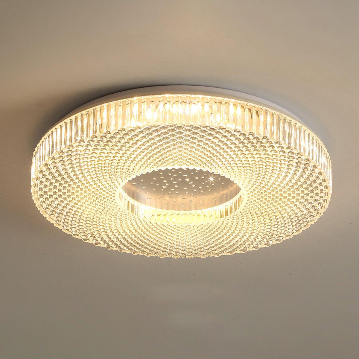 Lucalella plafondlamp acryl LED luxe voor woonkamer