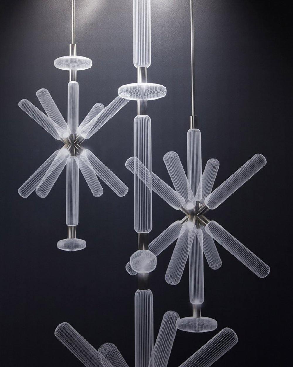 Tika Hanglamp Kristal cilinder Cipher Eigentijds