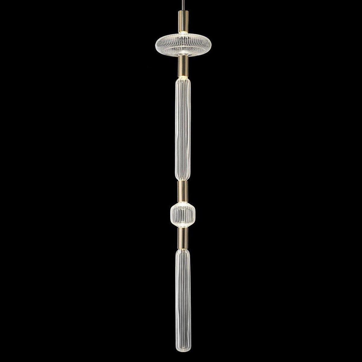 Tika Hanglamp Kristal cilinder Cipher Eigentijds