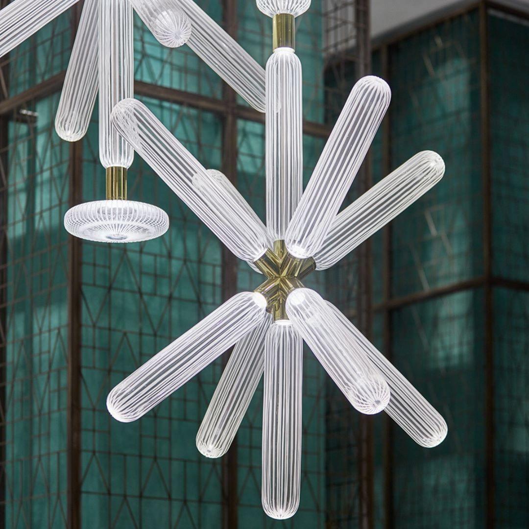 Tika Hanglamp Kristal cilinder Cipher Eigentijds