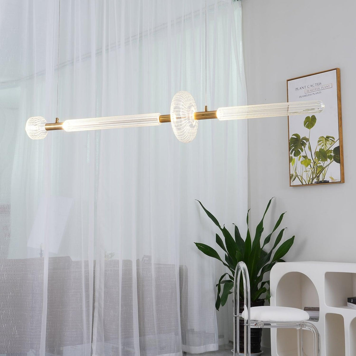 Tika Hanglamp Kristal cilinder Cipher Eigentijds