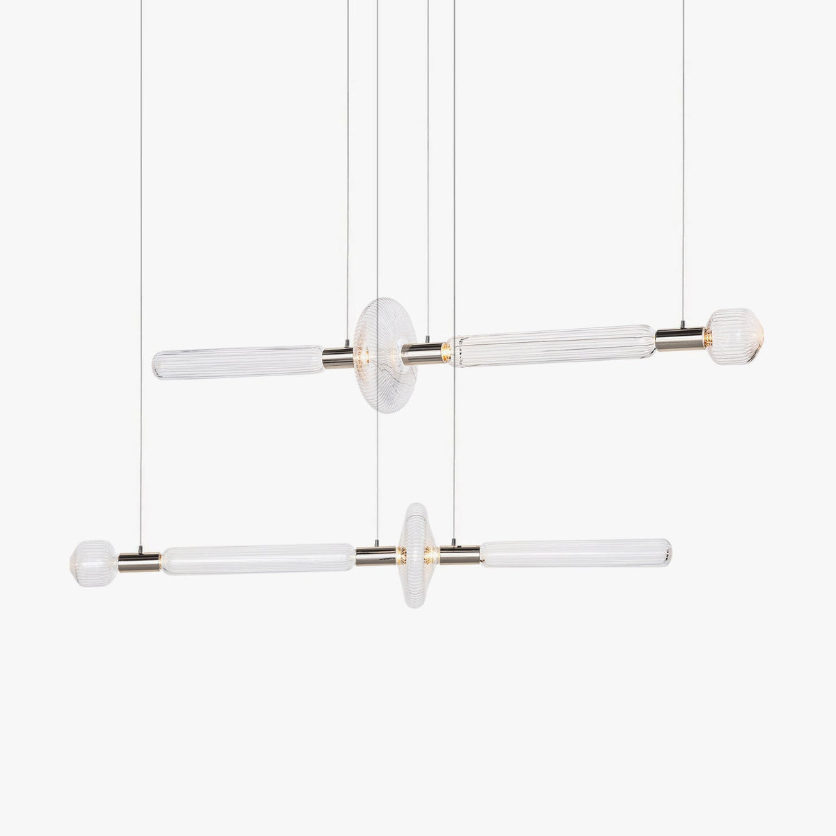 Tika Hanglamp Kristal cilinder Cipher Eigentijds