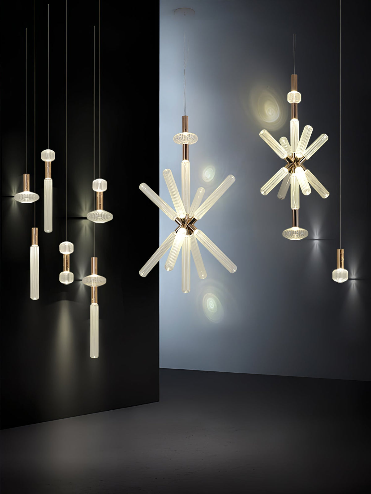 Tika Hanglamp Kristal cilinder Cipher Eigentijds