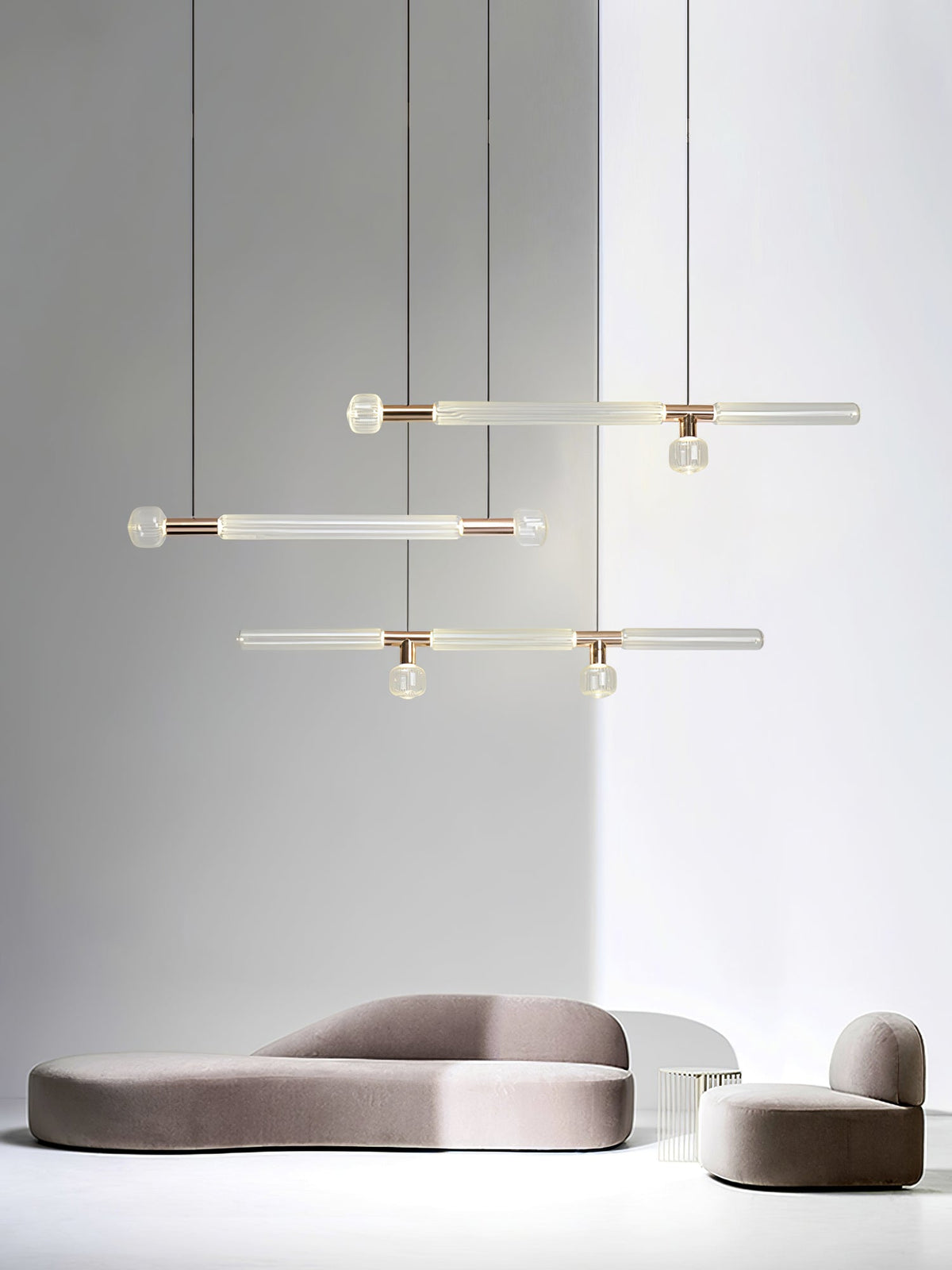 Tika Hanglamp Kristal cilinder Cipher Eigentijds