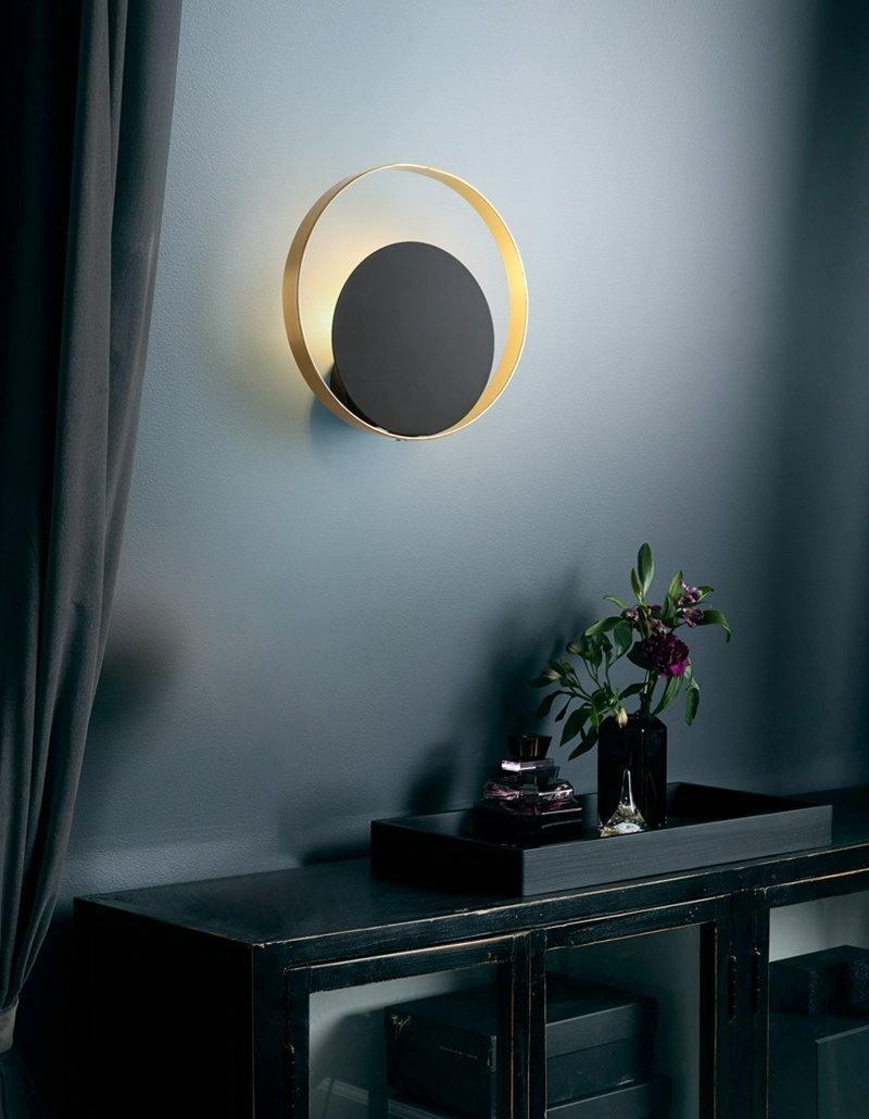Erliren Moderne minimalistische ronde wandlamp