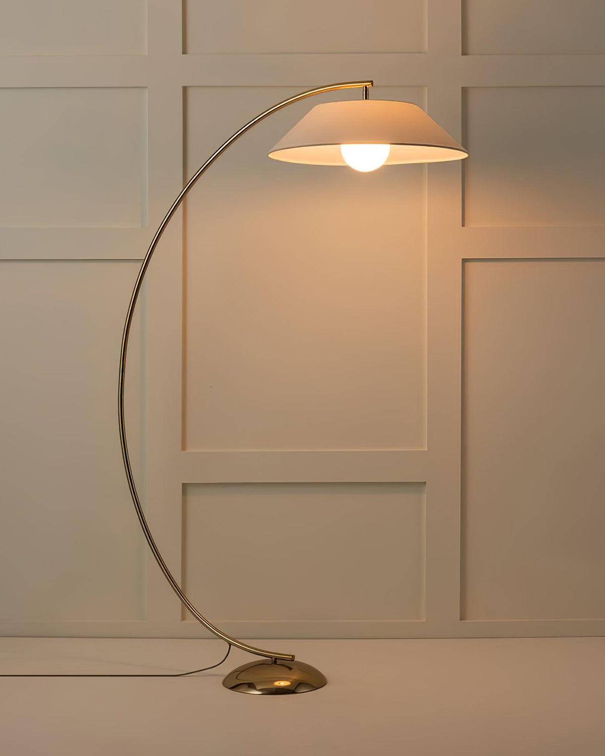 Veradin Stalen vloerlamp van vezel