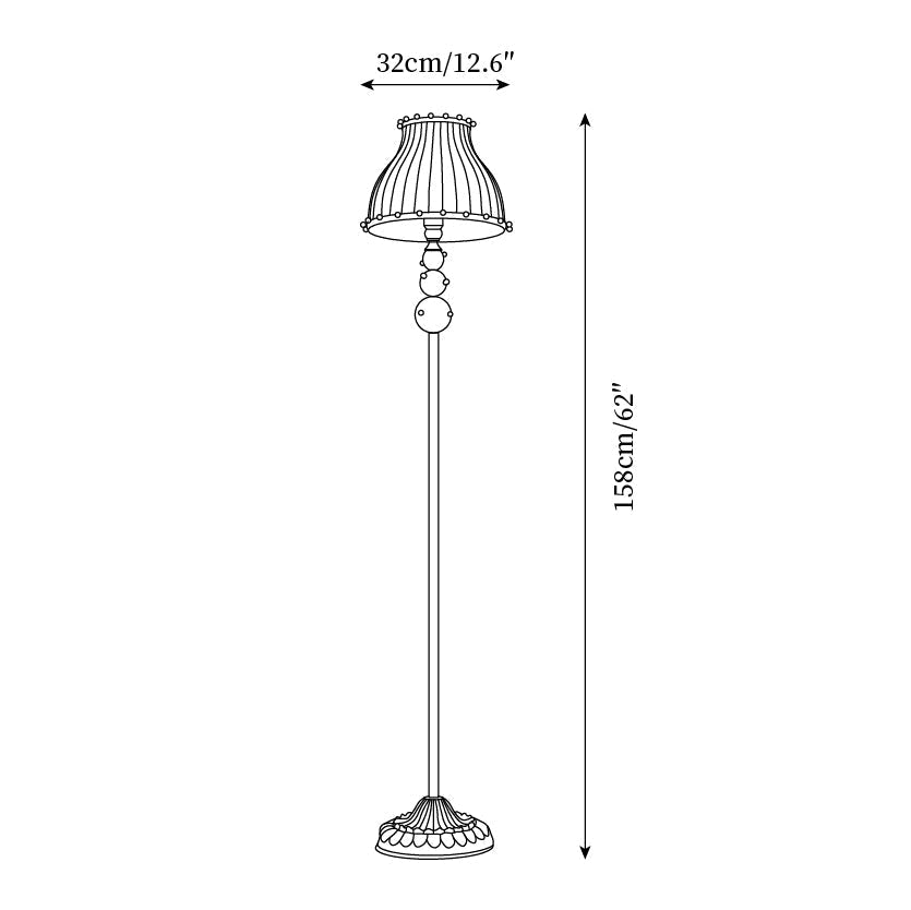Teriaaine vloerlamp