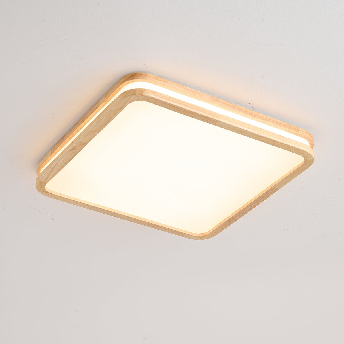 Nysilos modern Minimalistisch Hout Plafondlamp