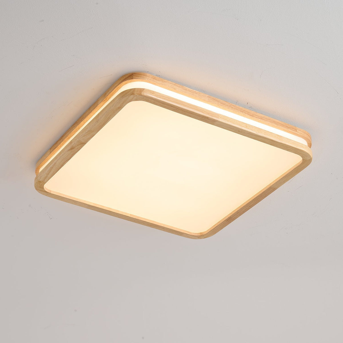 Nysilos modern Minimalistisch Hout Plafondlamp